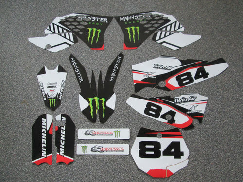 KTM White/Red Monster Graphics & Backgrounds - Click Image to Close